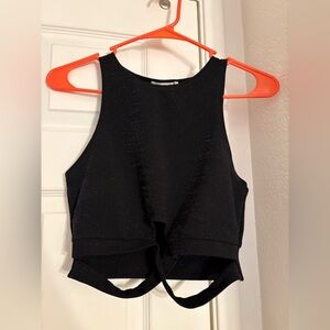 Chic Black Sleeveless Tank Top